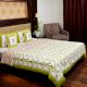 Lime Blossom Jaipuri Quilt
